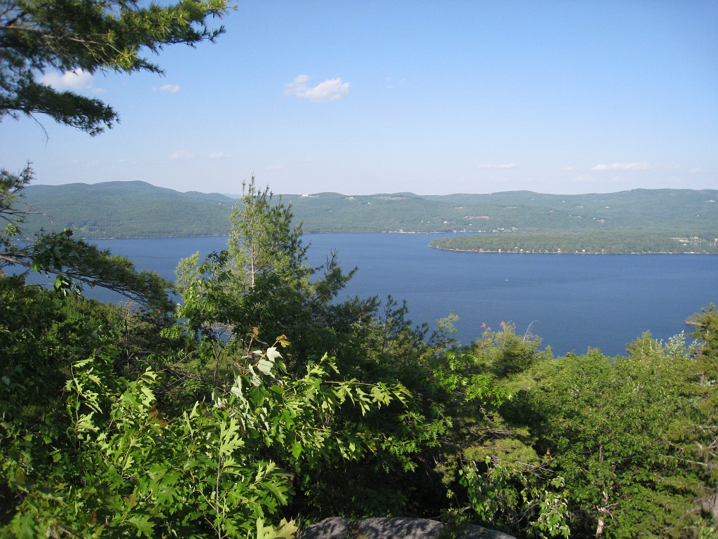 Elwell Trail NH 2010 235.jpg - The Elwell Trail North of Bristol NH, runs along Newfound Lake. The trail goes to Little and Big Sugarloaf mountains. Supposedly it also connects to Mt Cardigan. May 2010.